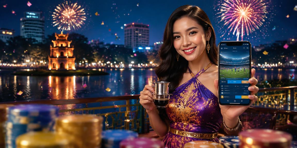 Người dùng xem kèo thể thao tại quán cà phê Hà Nội